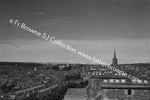 PANORAMA FROM SCAFFOLDING OF NEW CATHEDRAL